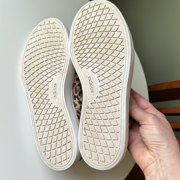 Adidas x FARM Rio Vulcraid3R Hazy Beige Leopard Women’s Skate Shoe/Sneakers - Picture 13 of 14